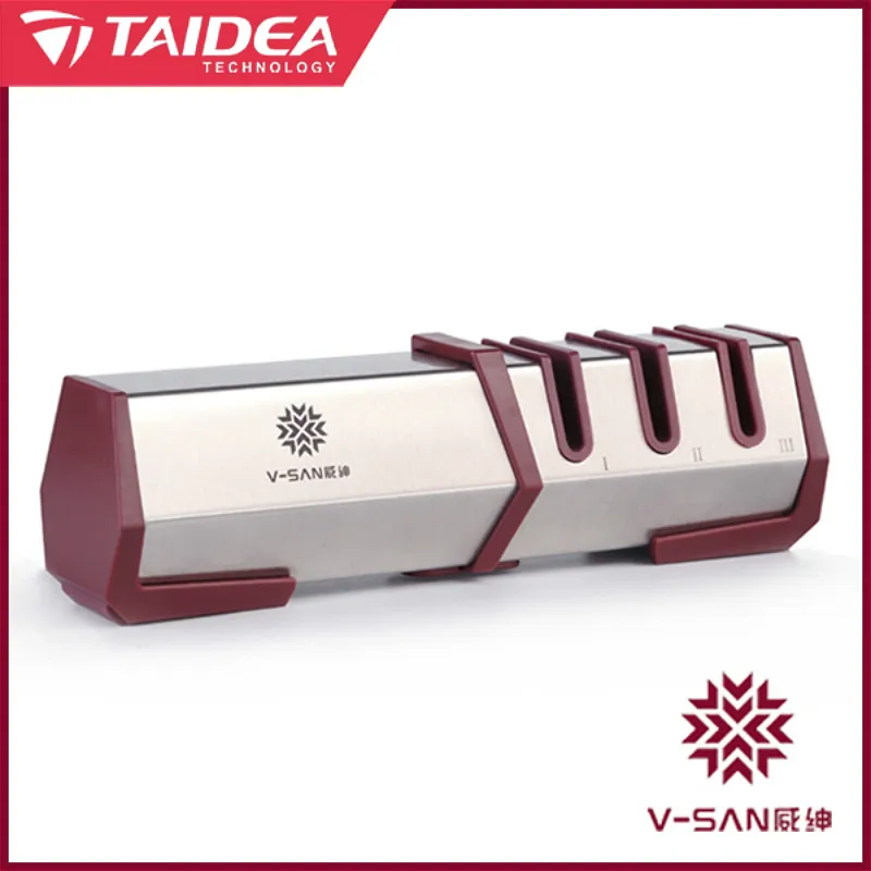 Deluxe Kitchen Knife Sharpener Professional Diamond Carbide Sharpening Machine TAIDEA h4|sharpening professional|knife sharpener professional