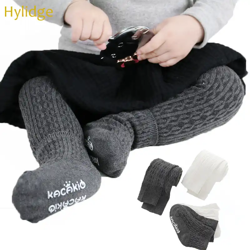 baby girl grey tights