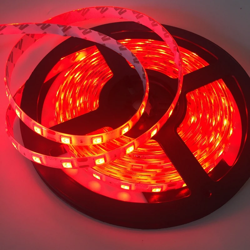 5 м 300 светодиодов водонепроницаемая светодиодная лента RGB 5050 DC12V 60 светодиодов/м