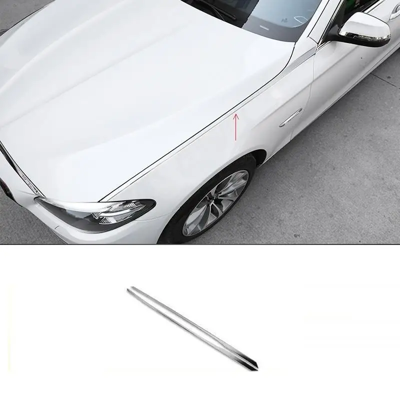 

Auto Chromium Rear Bumper Body Foot Pedal Exterior Dashing Car Styling Accessories Trim 11 12 13 14 15 16 17 FOR BMW 5 Series