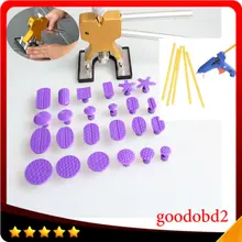 24pc/set PDR hand tools set Professional Car vehicle Dent repair Tools Paintless Dent Removal+with Glue gun 100W +5x glue sticks