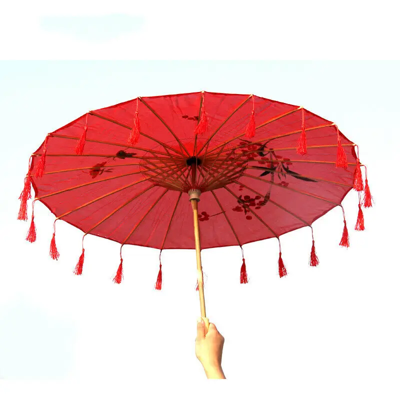 Красный зонт Tian Guan Ci Fu Hua cheng аксессуары для косплея|Реквизит костюмов| |