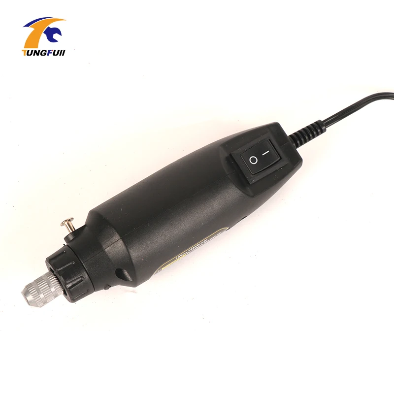 Goede Tungfull 220 v AC Elektrische Boor Elektrische Slijpen Set Grinder Tool voor Frezen Boren Polijsten Graveren Carving Slijpen
