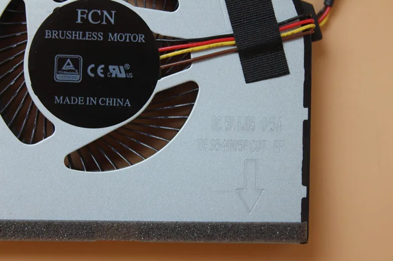 Процессор охлаждающий вентилятор для lenovo IdeaPad 320-15 320-14ABR 520 320-15AST 320-15IAP 5000-15 14 17 81BG 81BT DFS541105FC0T FJD5