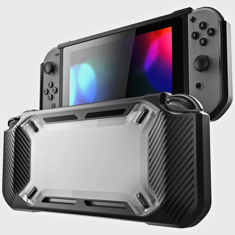 Transparent Жесткий чехол в виде ракушки для kingd Switch противоударный защитный чехол для nintendo Switch консоли NS для kingd Switch чехол Аксессуары - Цвет: Transparent