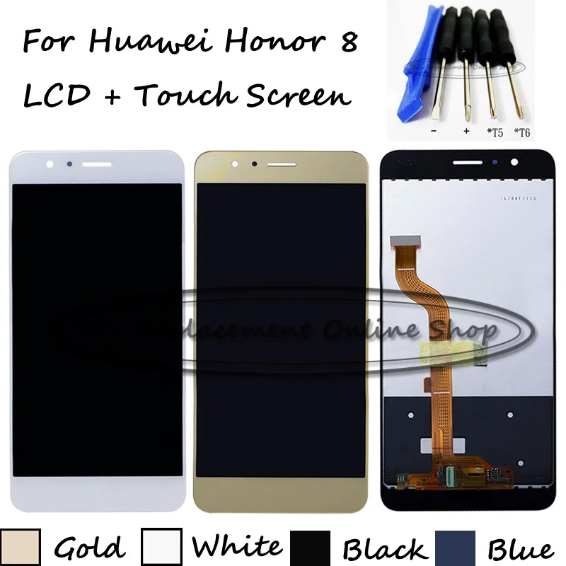 imágenes para Para huawei honor 8 frd-dl00 frd-l04 frd-al00 frd-al10 frd-l09 pantalla lcd + pantalla táctil del digitizador assembly + herramientas gratuitas imágenes para Para huawei honor 8 frd-dl00 frd-l04 frd-al00 frd-al10 frd-l09 pantalla lcd + pantalla táctil del digitizador assembly + herramientas gratuitas