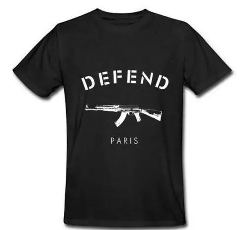 

Defend paris AK47 Trendy Short-sleeved T-shirt black M