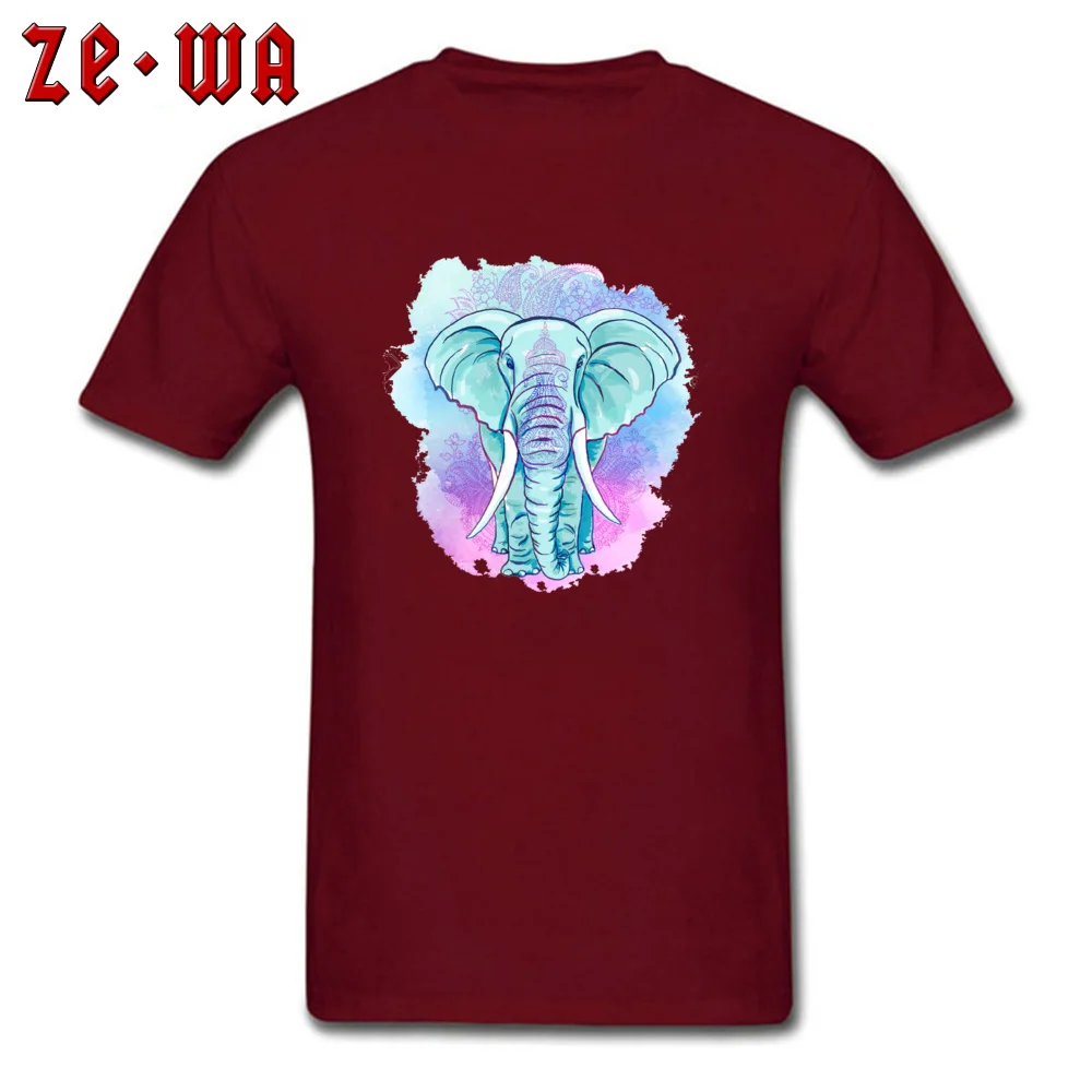 painting sketch201897Y Tops Shirt Faddish Crewneck cosie Short Sleeve Pure Cotton Man T Shirts Design Tee Shirts painting sketch201897Y maroon