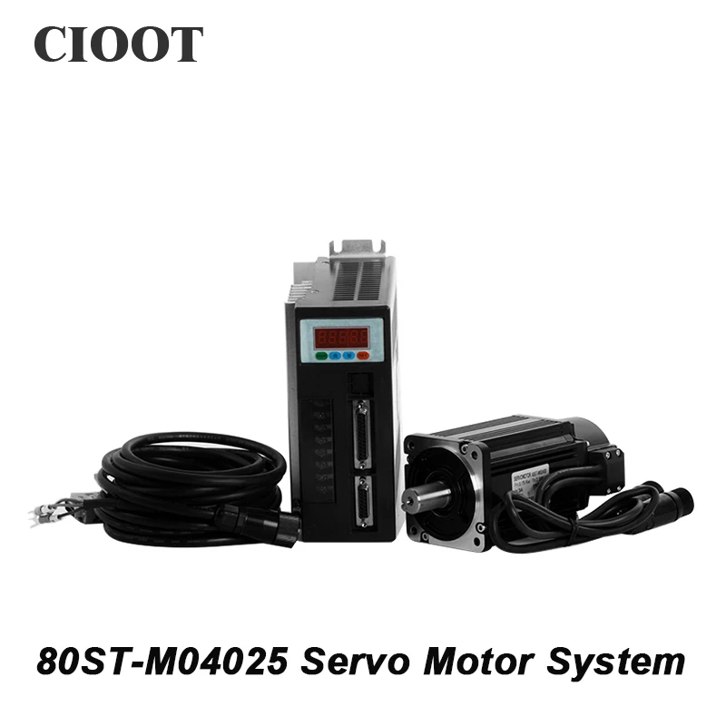 

2017 Sale Sewing Machine Motor Best Price Great Quality Servo Motor Set 4n.m 1000w 2500rpm 80st Ac 80st-m04025+ Matched Driver