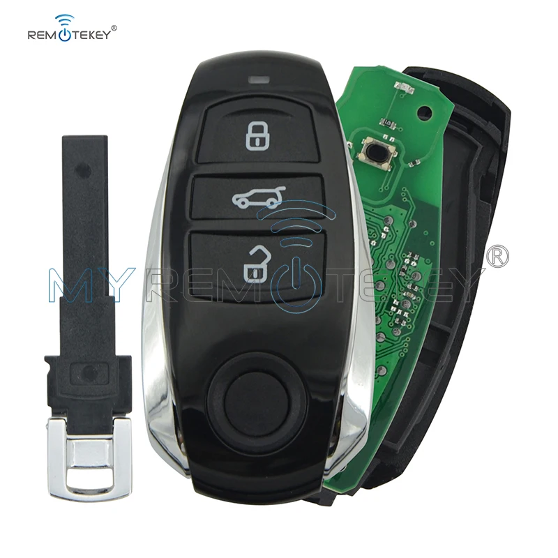 Remtekey для VW Touareg smart key 3 кнопки 7P6 959 754 AL 868 МГц умный дистанционный ключ