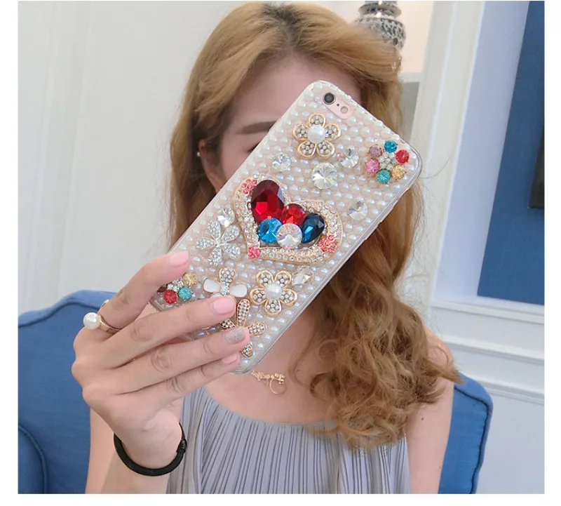 Luxury Bling Diamond Phone Case for iPhone 4 4s 5 5s SE 6 6s 7 8 Plus X