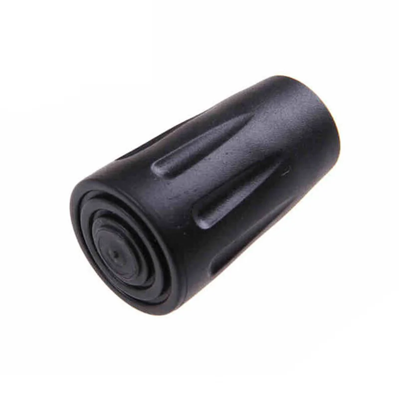 

2 Pcs Walking Stick Pole Rubber Ferrule End Hiking Tip Protector Climbing Pole Replacement Tips Crutch Pad Rubber Sticks Replace