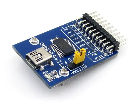 FT245 USB модуль FT245R FT245RL коммуникационная плата Комплект к параллельному