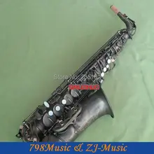 Профессиональный античный альтовый саксофон Ми-бемоль высокого F# с чехлом