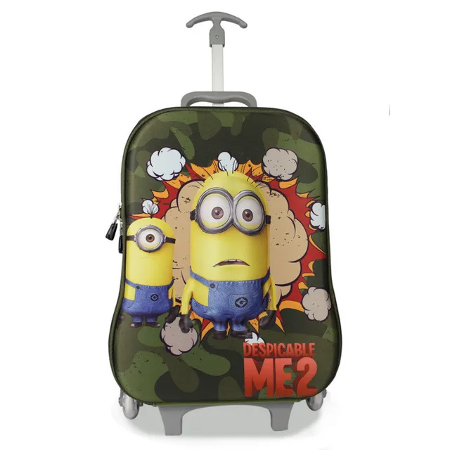 minion trolley school bag