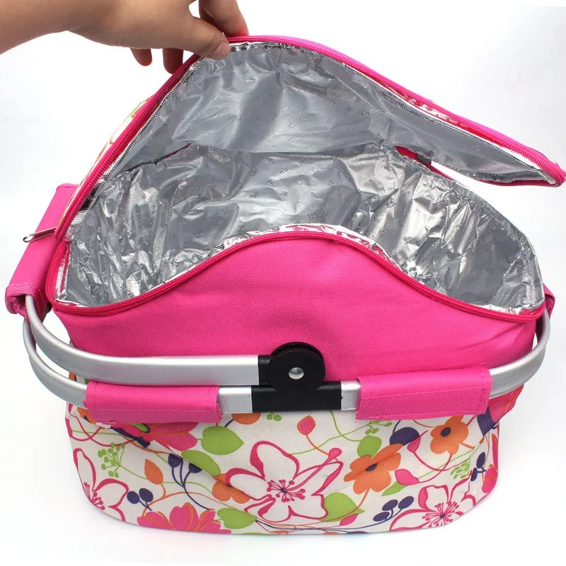 Outdoor Picnic Basket Picnic Bag (13)