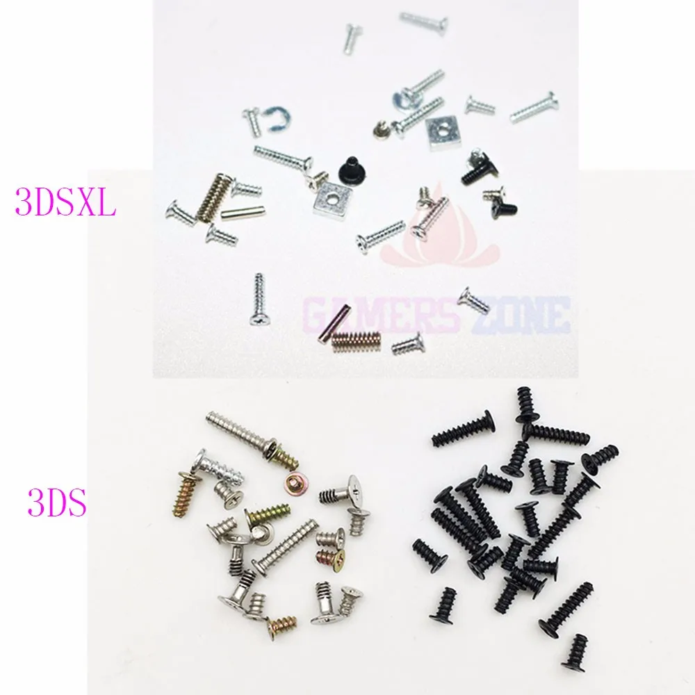 

Back Shell & Motherboard Screws Set For Nintendo 3DS XL LL Part