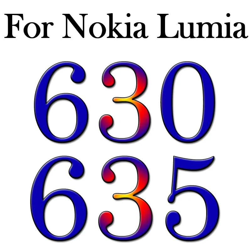 С уровнем твердости 9H закаленное Стекло Экран Защитная пленка для microsoft Nokia Lumia 430 435 625 630 635 950 550 540 820 730 530 535 640 930 чехол - Цвет: N630