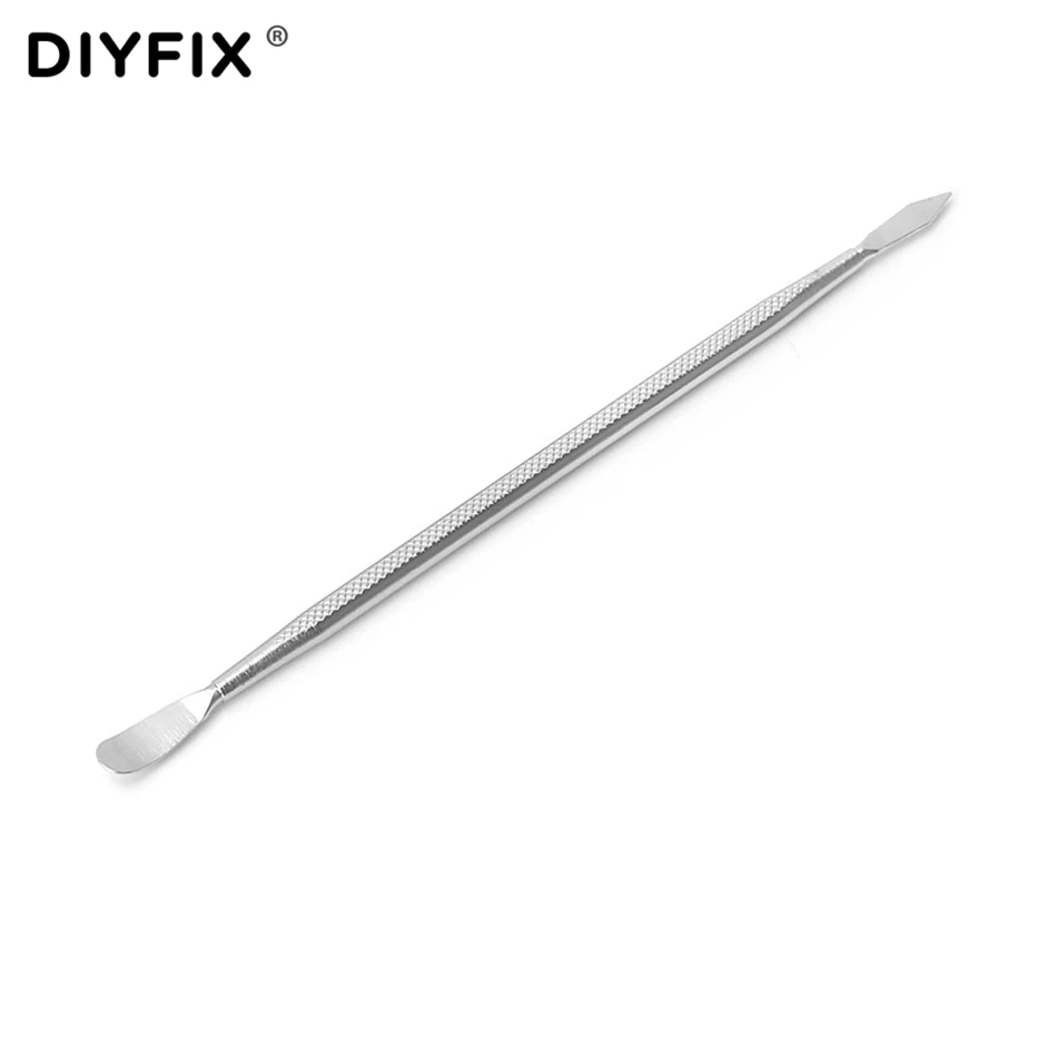 DIYFIX 3 Pcs Metal Spudger Scraper Professional Mobile Phone Tablet PC Metal Disassembly Rods Repairing Tools Set - Image 4
