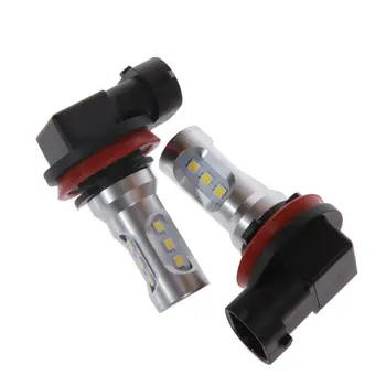 

Fog lamps For Seat LEON ST 5F8 2015- Super Extremely Bright 6000K White H8 LED Bulbs for Fog lamp universal 2pc/lot