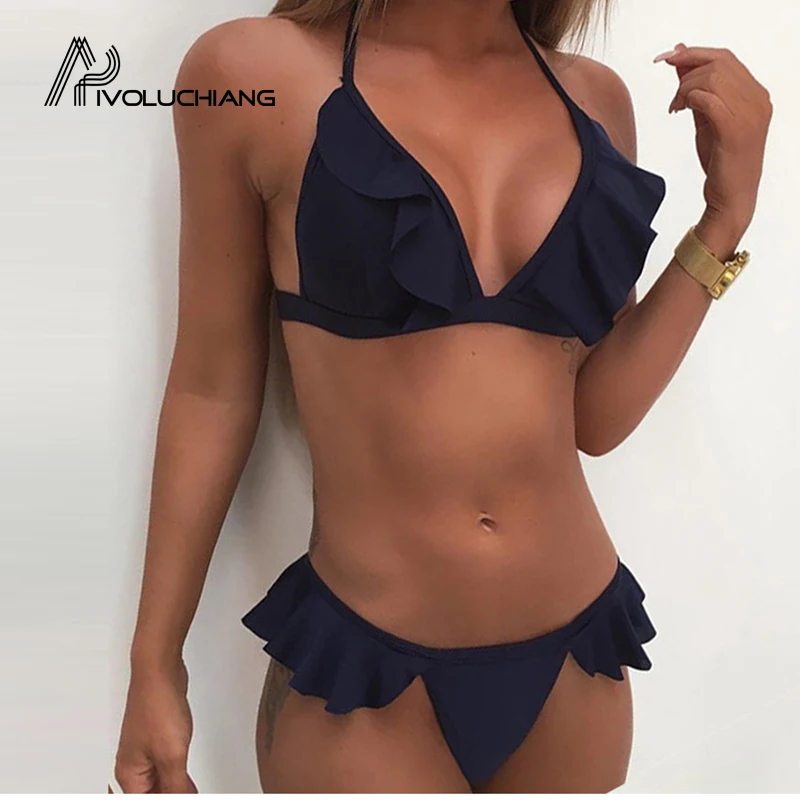 cute ruffle bikini