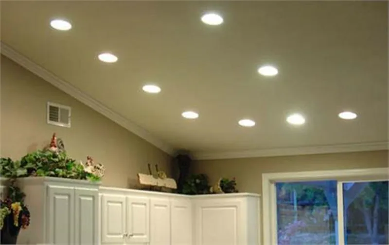 Painel de Luz Watts Redondo Quadrado Led Teto Downlight Embutido Cozinha Banheiro Lâmpada 85-265v Quente Fria Branco 25 - 9 High Quality Luzes e Iluminação