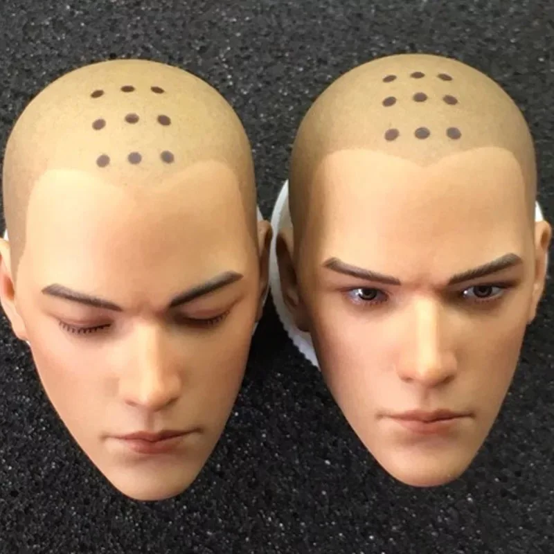 Mnotht 1/6 весы солдаты Святой heshangtou игрушка мужской монах голова модель для лепки