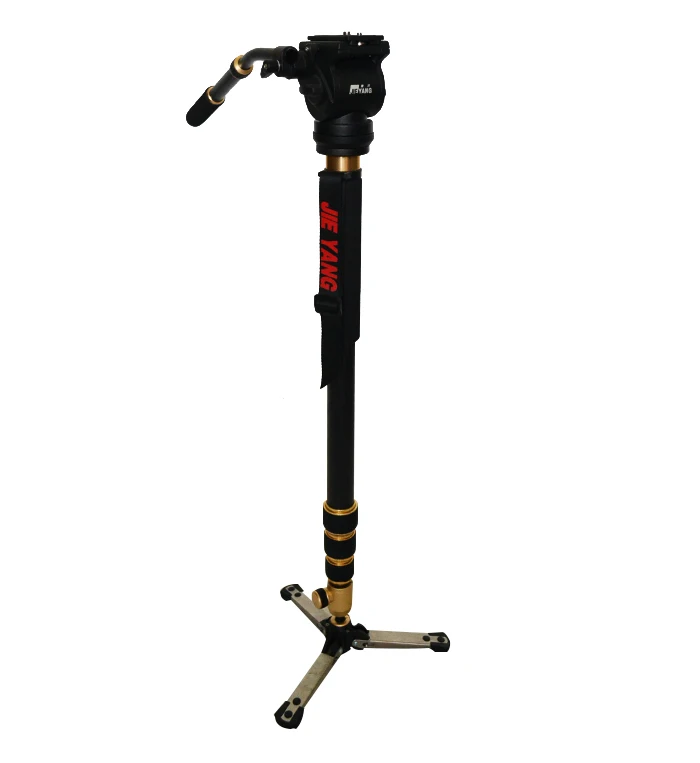 

jieyang JY0507C Aluminum Professional Tripod for camera stand / DSLR video tripods / Fluid Head Damping