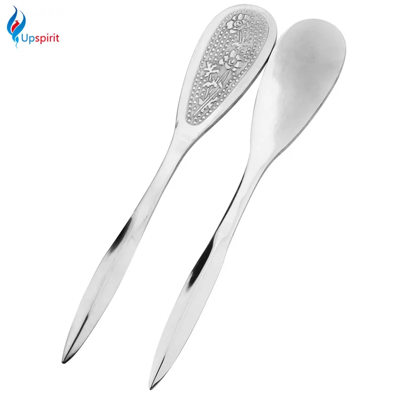 New Stainless Steel Tea Knife Cutter Needle Chinese Style Handcraft Tea Accessories Tea Metal Puer Knife Flower Pattern Handle New Stainless Steel Tea Knife Cutter Needle Chinese Style Handcraft Tea Accessories Tea Metal Puer Knife Flower Pattern Handle