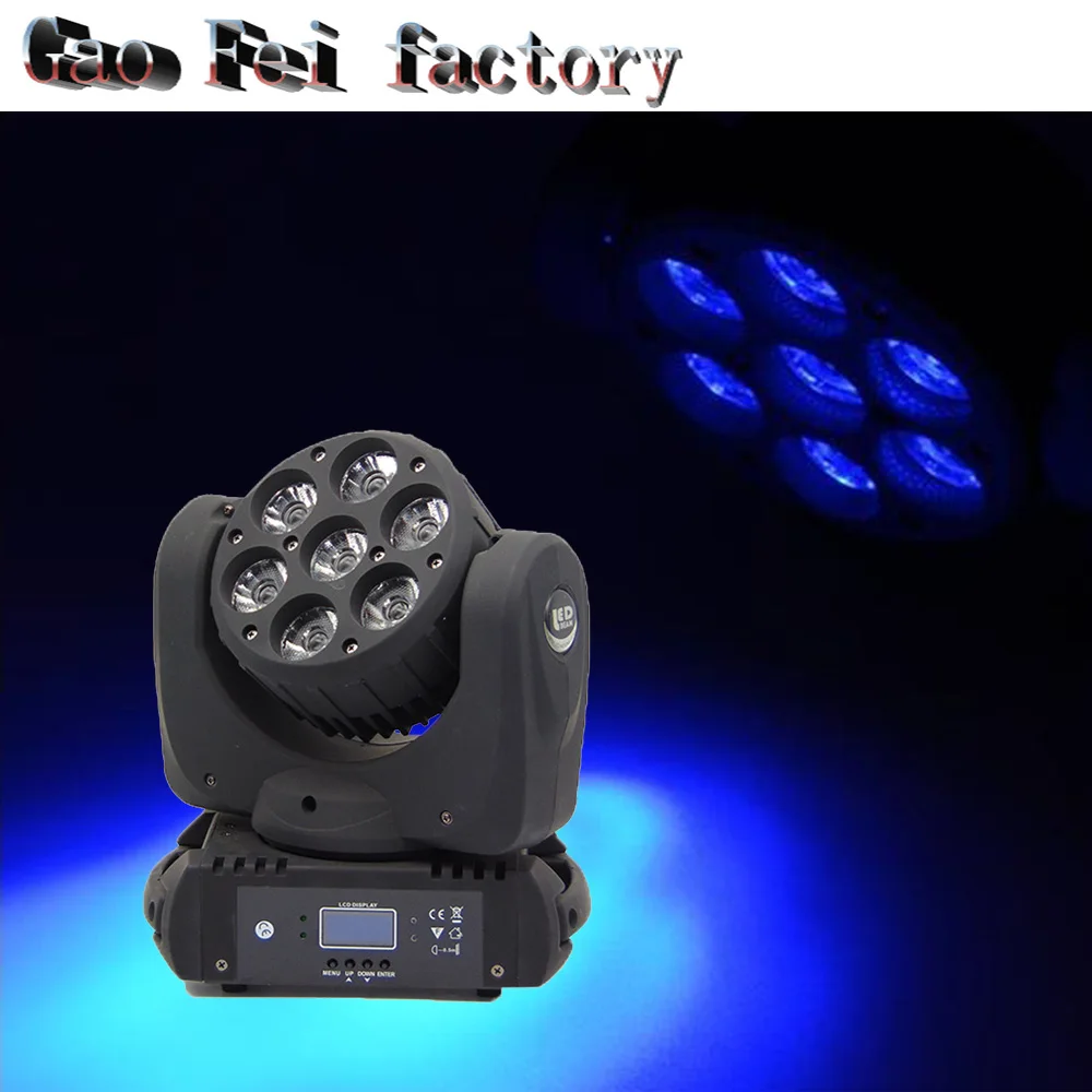 

4in1 RGBW 7x12w China Beam Dj Moving Head Light Diamond Led Beam Moving Head