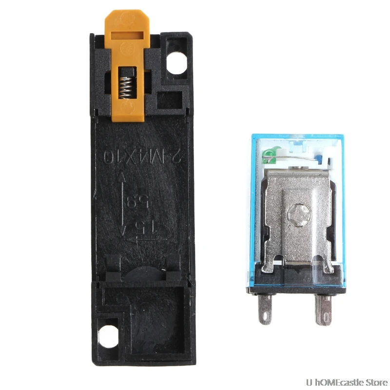 

Hot 8 Pin MY2NJ Relay 24 V DC Small Relay 5A DPDT Coil With Base Socket