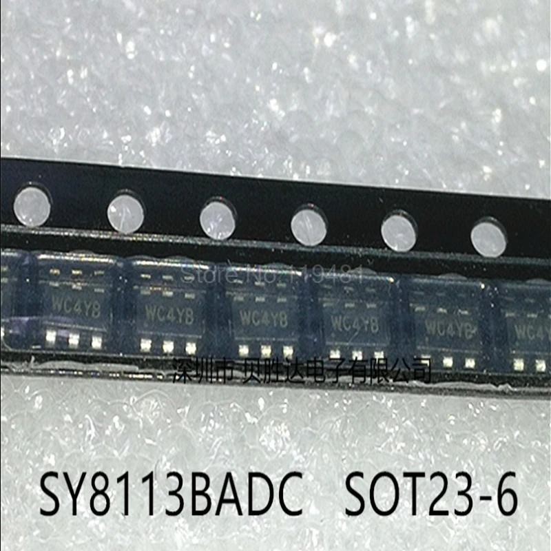 

SY8113BADC Brand new original SY8113BADC WC4 SMD 6 pin Synchronous Buck Regulator IC chip