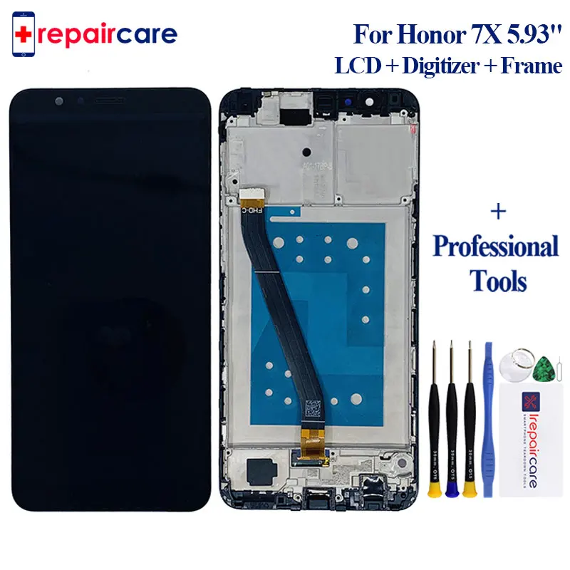 

For Huawei Honor 7X LCD Display Touch Screen Digitizer For Huawei Honor 7X LCD With Frame BND-L21 BND-L22 BND-L24 LCD