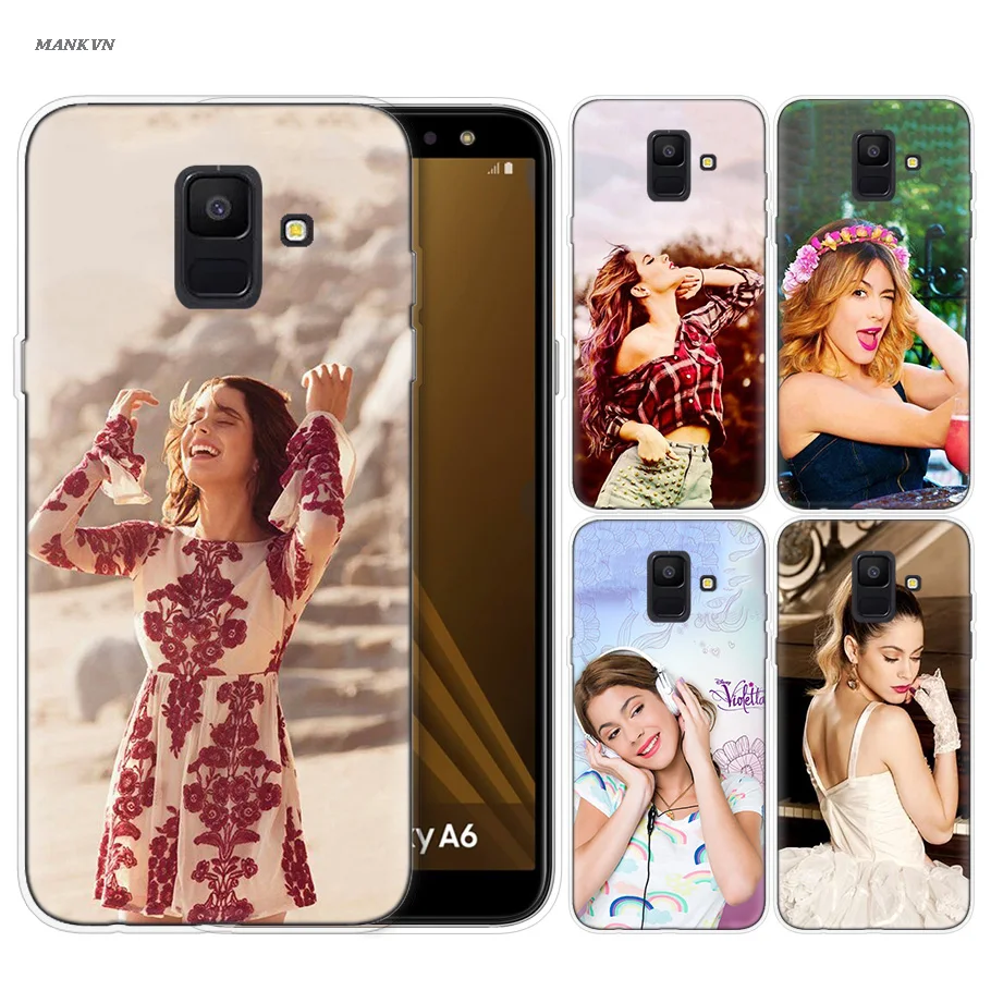

Tini Stoessel Cute Case for Samsung Galaxy Note 8 9 J4 J6 J8 A6 A8 A7 A9 Star Lite S8 S9 Plus 2018 Rubber Cover Coque Shell