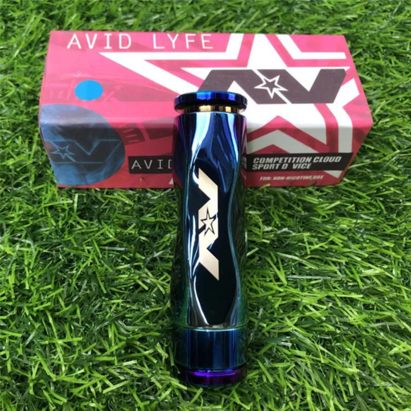 

2019 hot 24mmDiameter 510 Thread vape mech modpen electronic cigaretteAvid Lyfe AV Twistgyre Mod with 3 color 18650 battery