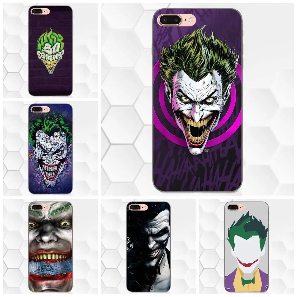 Для Galaxy C5 C7 J1 J2 J3 J330 J5 J6 J7 J730 2017 Ace Core Duo Max Mini Plus Prime Pro TPU Cool Best Dc Comics Joker Funny|Бамперы| |