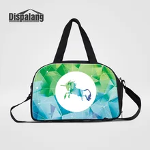 Dispalang Повседневная сумка для багажа+ независимая сумка для обуви большой емкости мужская дорожная сумка Единорог Складная Сумка-тоут