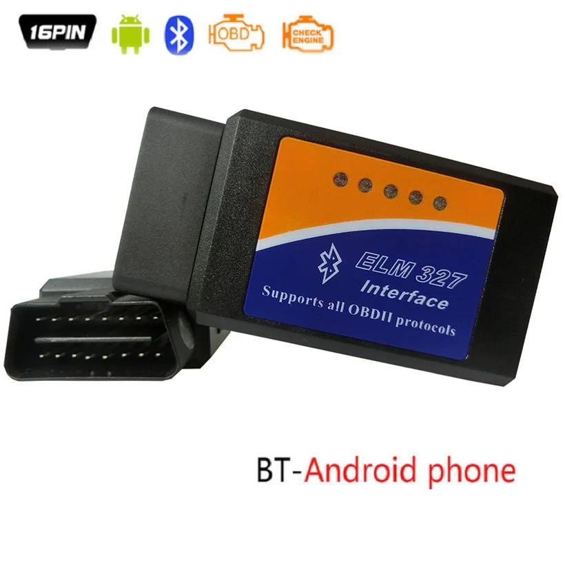 ELM327 Wi-Fi, Bluetooth OBD2 V1.5 WI-FI ELM327 Bluetooth Беспроводной с коммутатором сканер OBD II инструмент диагностики для IOS и Android