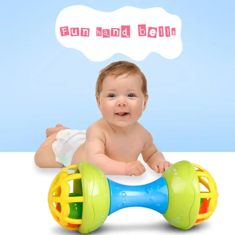 Baby Musical Hand Shaking Rattle Toy Todder Educational Teether