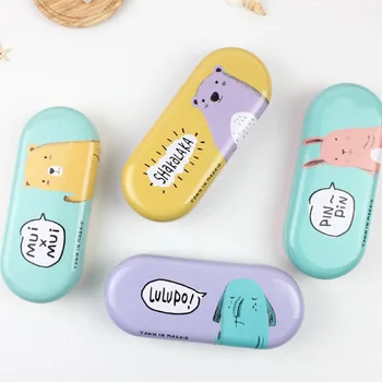 

1pcs 35434 Qingweifang Stationery Wholesale TR-BD19358 Madrid Small Township Optical Glass Case