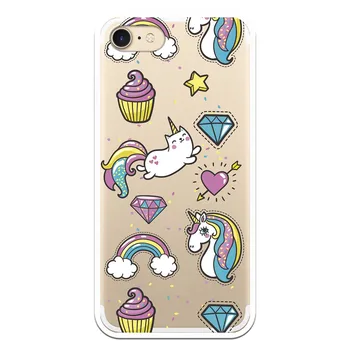

Unicorn Cupcake WP004 costume drawing stand case for Apple IPhone 7/8