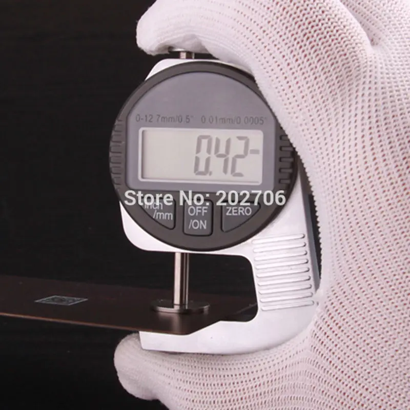 Digital Thickness Gauge measuring Tool range 0 0 12.7mm Resolution 0