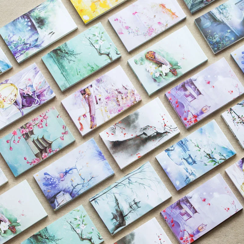 

Mini Pocket Chinese Vintage Retro Notebook Sketchbook Creative Grid Lined Planner Journal Diary Notebooks For Gift Stationery