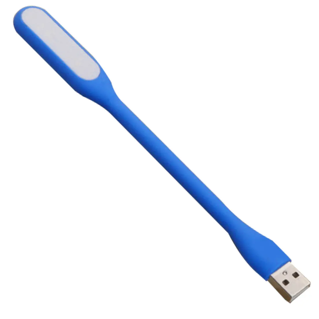 Маленький гибкий USB светодиодный ночной Светильник s настольная лампа для чтения книга светильник гаджеты USB глаз ручной светильник для питания ПК ноутбук - Испускаемый цвет: Dark Blue
