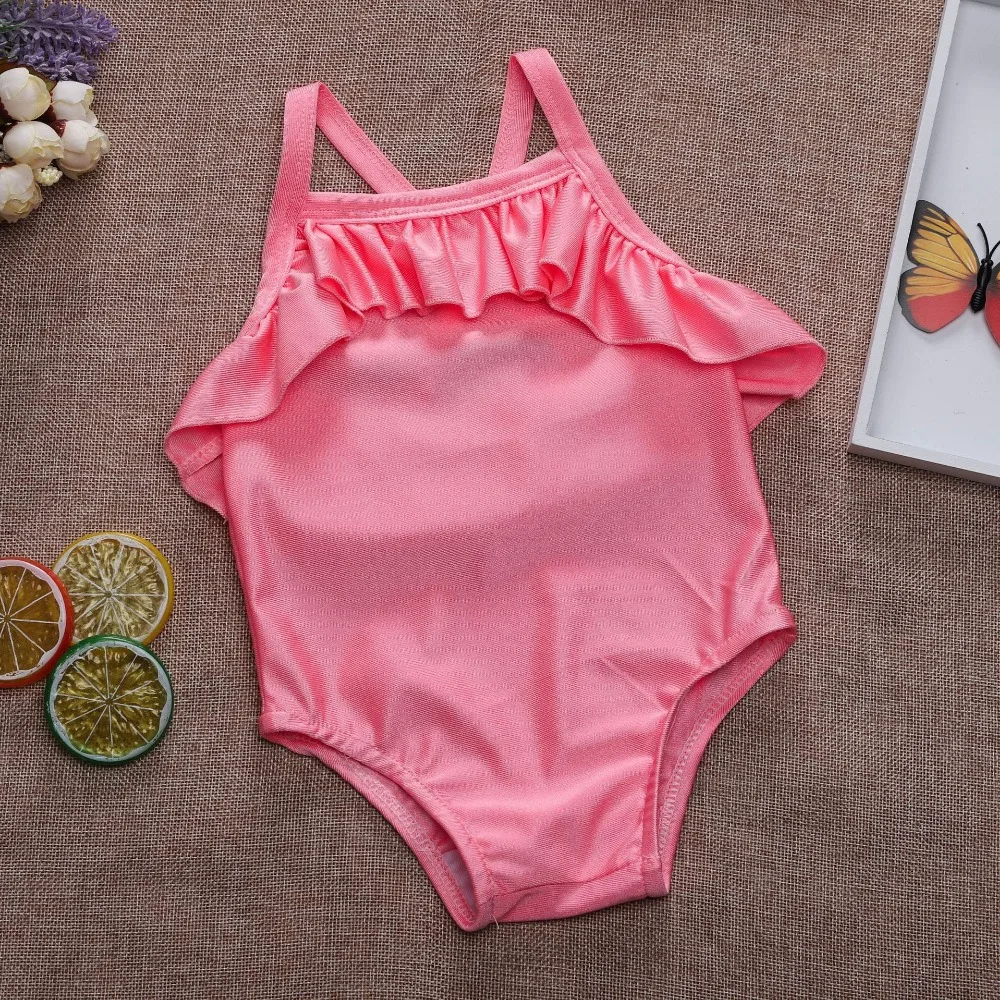 Hot 2018 Toddler Jumpsuit Kids Toddler Infant Baby Bathing Suit Summer