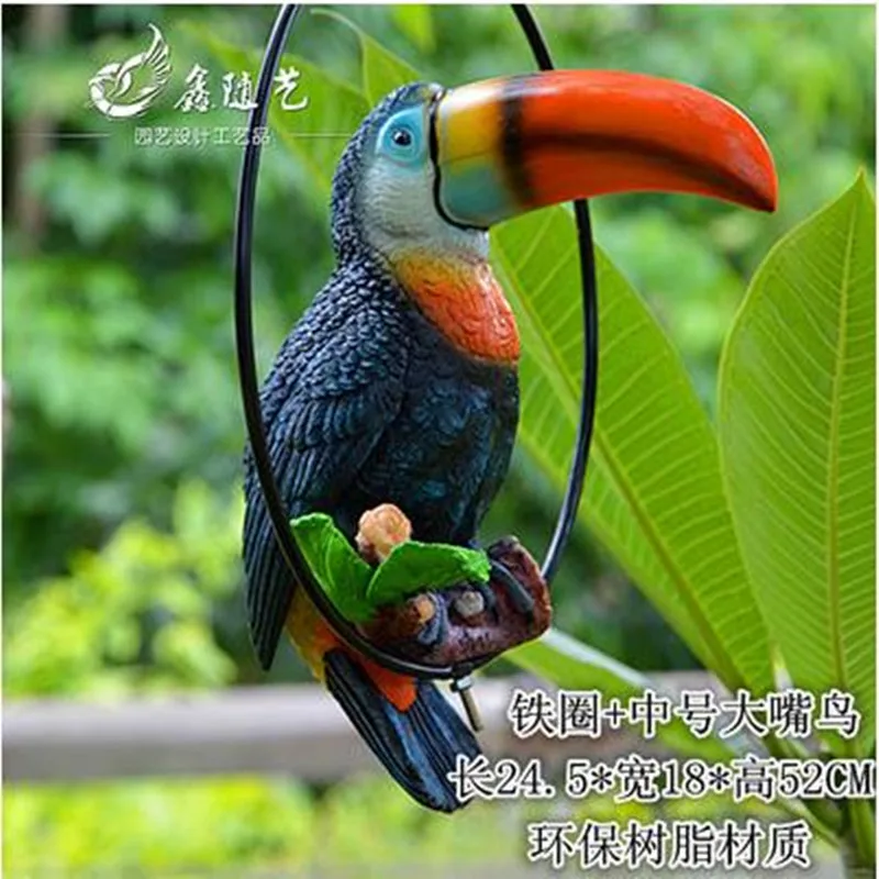 Toucan и parrot креативные предметы домашнего декора красивые птицы|home craft magazine|home theatre