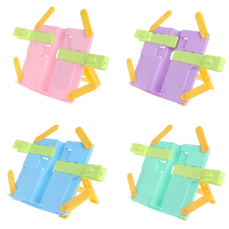 

Kids Book Stand Folding Bookend Adjustable Versatile Anti-Myopia Reading Holder 2018
