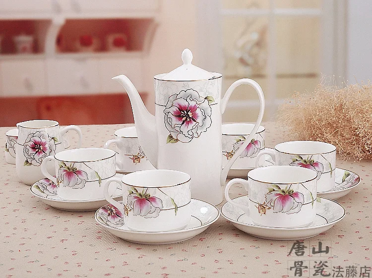 Gilded Banding Fl Painting Beautiful Bone China Tea Cup And Gilded Banding Fl Painting Beautiful Bone China Tea Cup And Saucer English Set 21 Piece Ceramic Coffee In Sets From Home