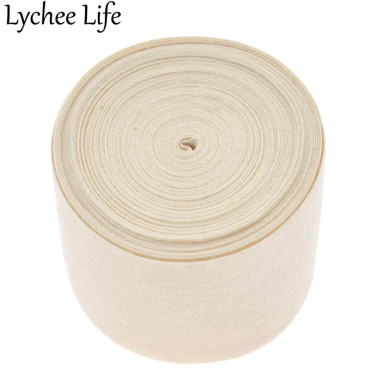 Lychee Life пустая хлопковая лента DIY швейная этикетка для одежды сырье Ткань DIY Заводская домашняя Новинка