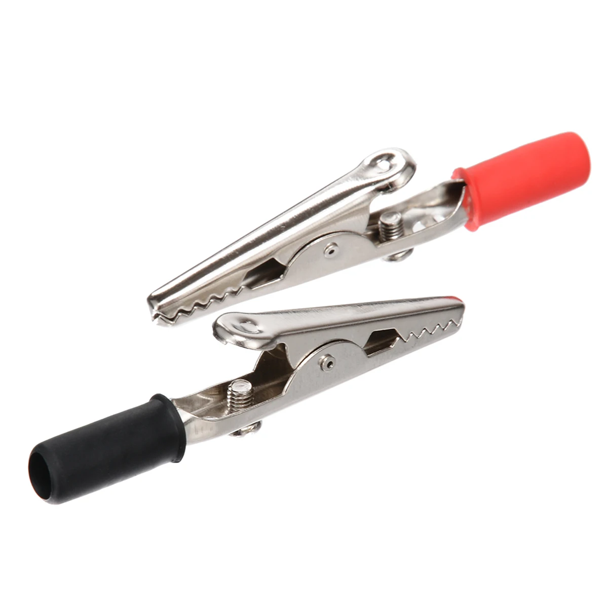 12pcs Crocodile Alligator Clips Shockproof PVC Insulated Electrical